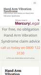 Mobile Screenshot of handarmvibrationsyndrome.org.uk